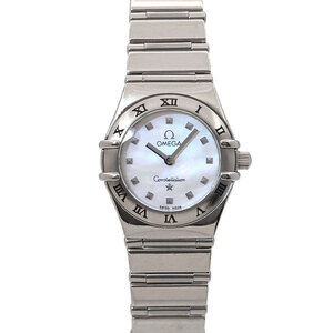 OMEGA Constellation Mini My Choice 1561 71 Women's White Shell Quartz Watch